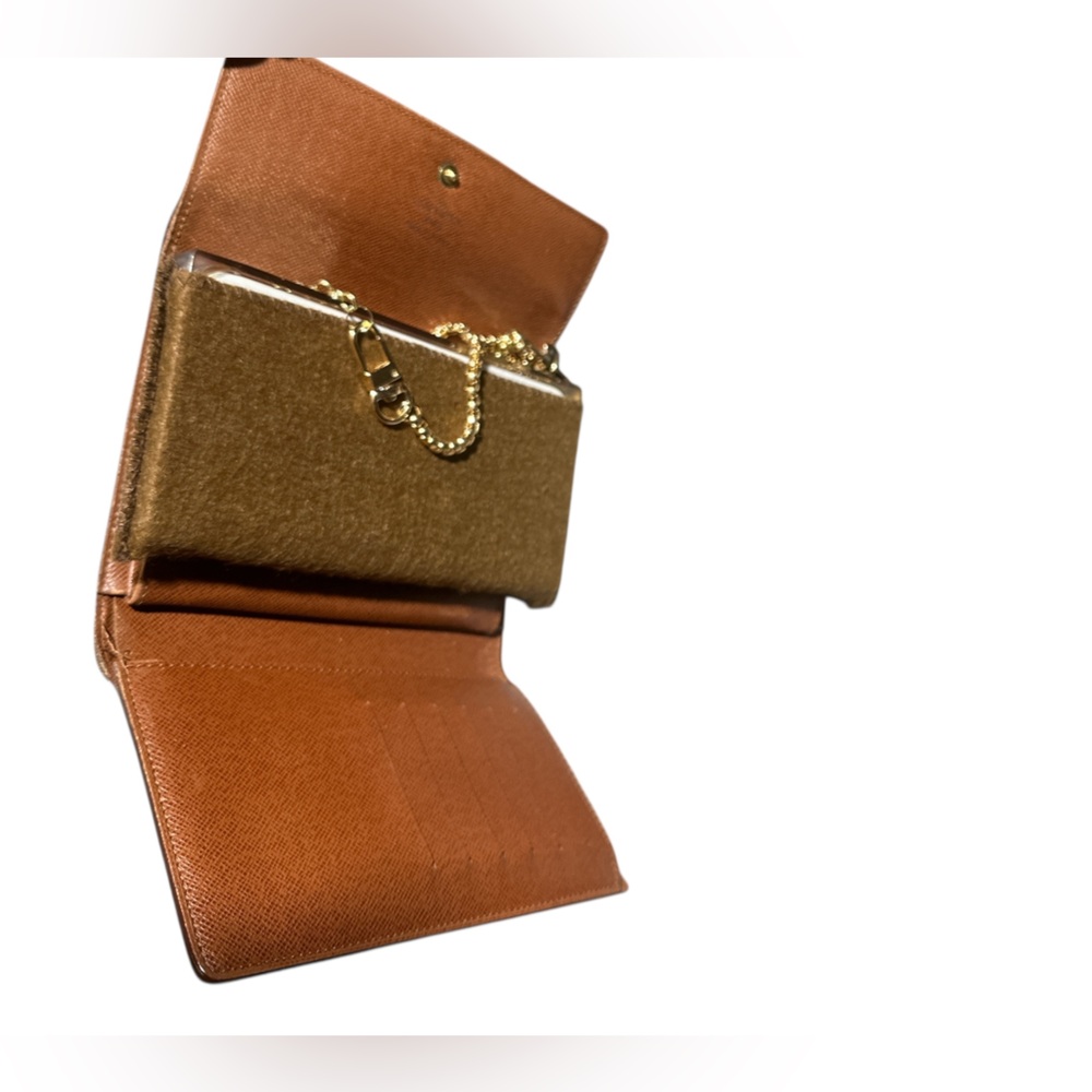 Louis Vuitton Monogram Wallet With Temporary  Crossbody & Phone Holder Kit - Picture 5 of 14